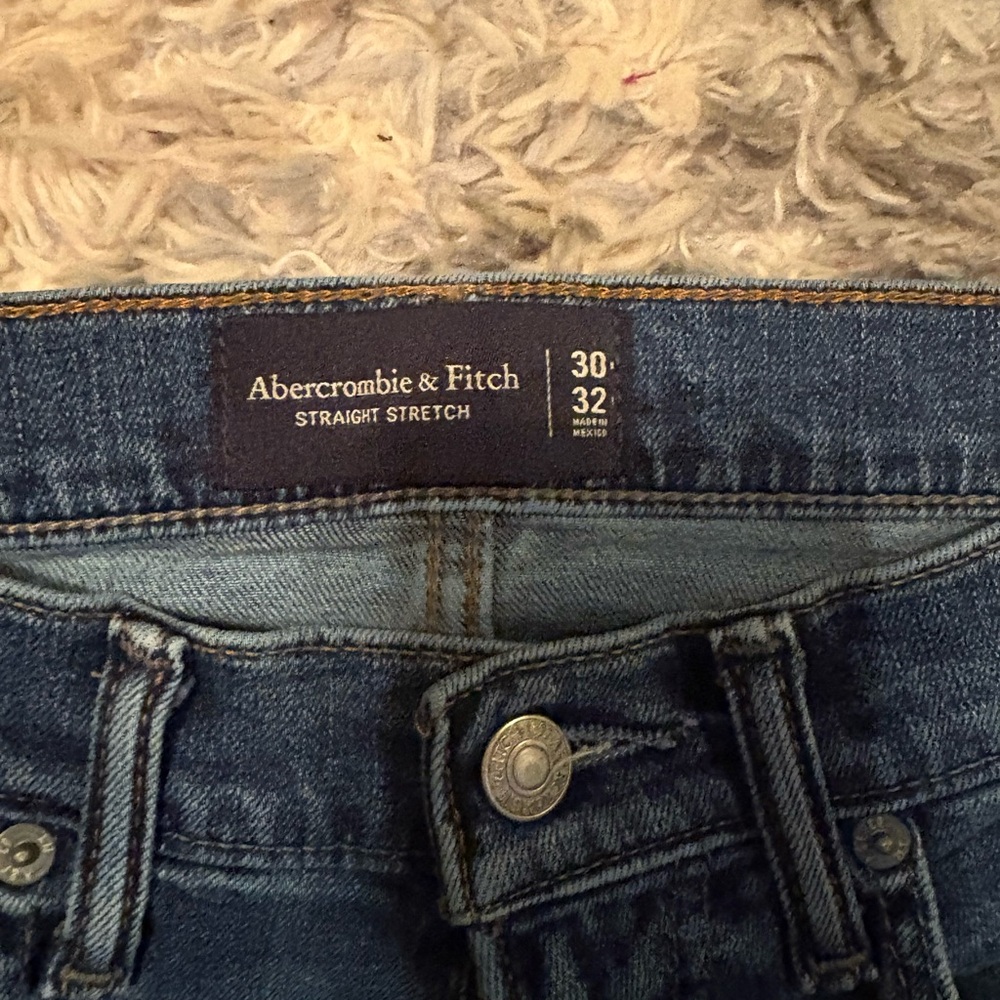 Men’s Abercrombie & Fitch Straight Stretch Jeans